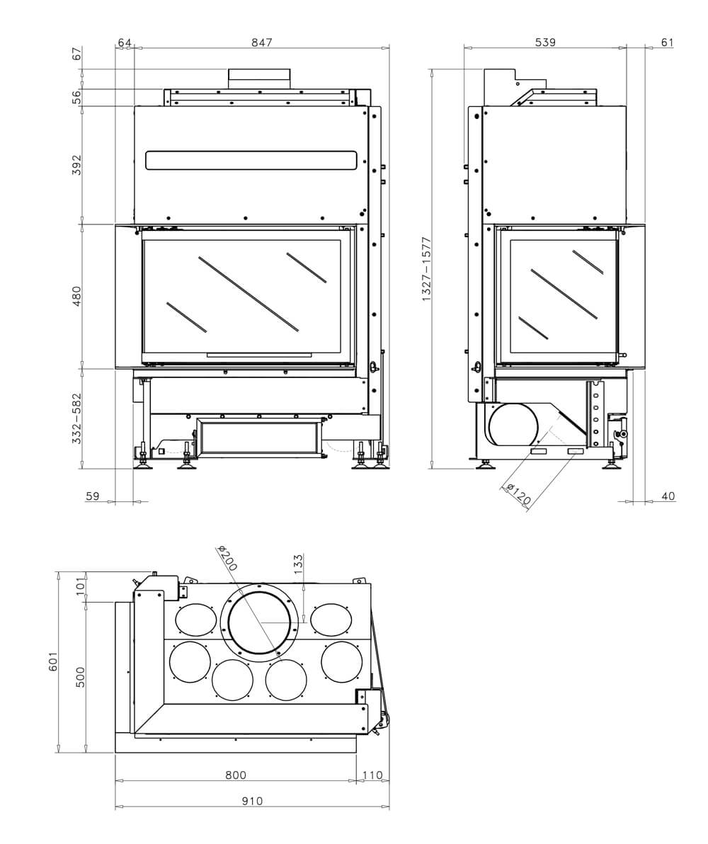 Rocal G300 LI Drawing