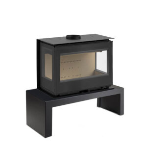 Atria 80 TC Wood-Burning Stove - Stove Bench