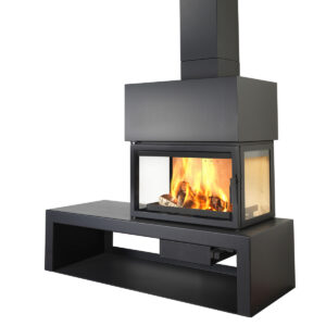 LL-15 Woodburner - Bench on Right