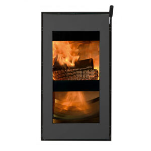 Xeoos TwinFire Magna X8 Wood-Burning Inset Fire