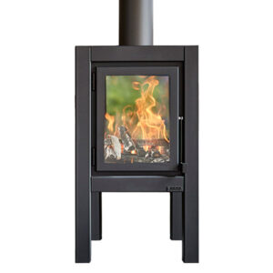 RB73 Quaruba XL Outdoor Stove - Four Legs, Black