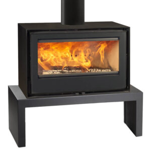 Rocal Habit 80 Wood-Burning Stove - Stove Bench