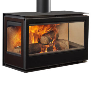 Rocal Habit 93 TC Wood-Burning Stove - Wall Mounted
