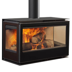 Rocal Habit 93 TC Wood-Burning Stove - Hearth Mounted