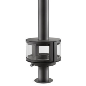 Rocal Ronde Central Woodburner - Freestanding