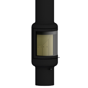 Rocal Vesta Frontal Woodburner - Freestanding