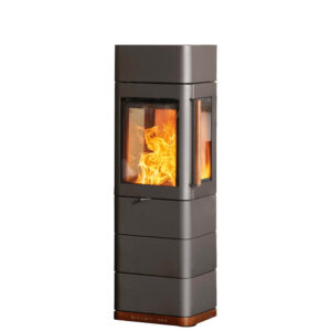 Austroflamm Ivy Wood-Burning Stove - Triple Base Boxes, Single Top Box