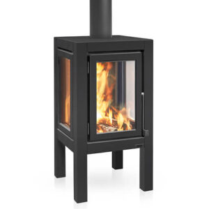 RB73 Quaruba XXL Outdoor Stove - Four Legs, Black