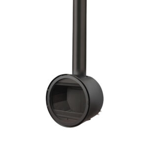 Rocal D7 Woodburner - Wall Mounted