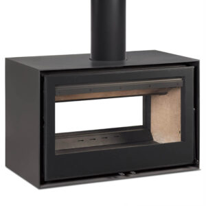 Rocal Habit 100 DC Wood-Burning Stove - Hearth Mounted