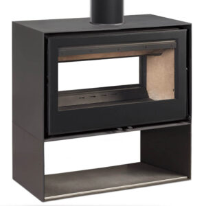 Rocal Habit 100 DC Wood-Burning Stove - Logstore