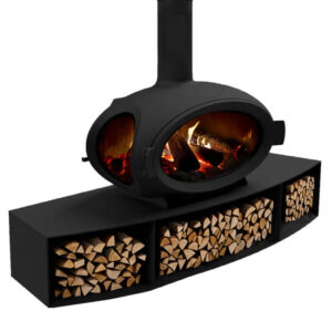 Wanders Mata Woodburner - Curved Bench